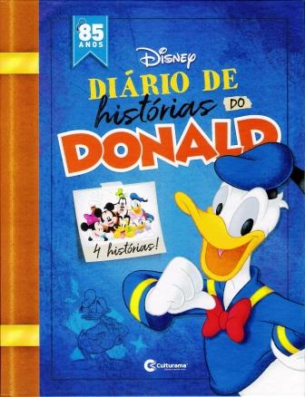 DIRIO DE HISTRIAS DO DONALD - CAPA DURA