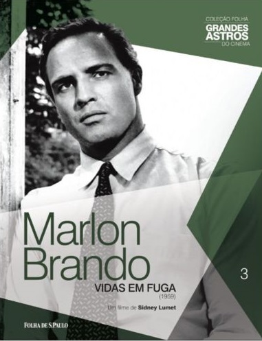 COLEO FOLHA GRANDES ASTROS DO CINEMA - VOLUME 03 - MARLON BRANDO ( INCLUI DVD )