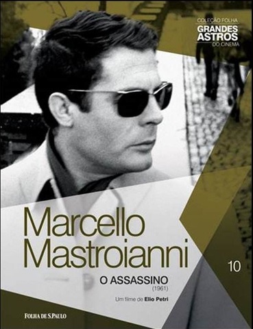 COLEO FOLHA GRANDES ASTROS DO CINEMA - VOLUME 10 - MARCELLO MASTROIANNI ( INCLUI DVD )