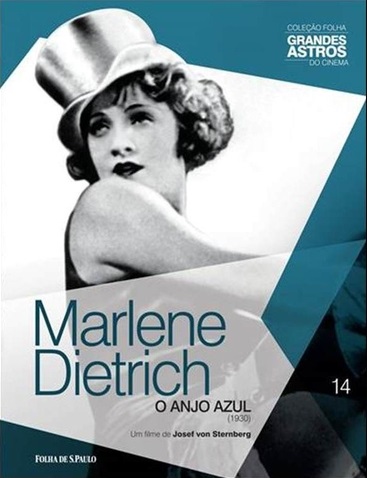 COLEO FOLHA GRANDES ASTROS DO CINEMA - VOLUME 14 - MARLENE DIETRICH ( INCLUI DVD )