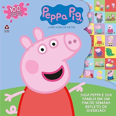 PEPPA PIG - HORA DE PINTAR (100 ADESIVOS DIVERTIDOS)